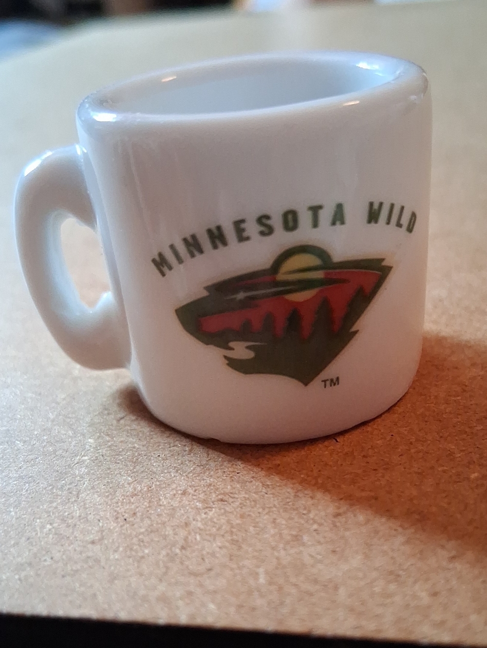 White Ceramic Mini Mug - Official Team Logo